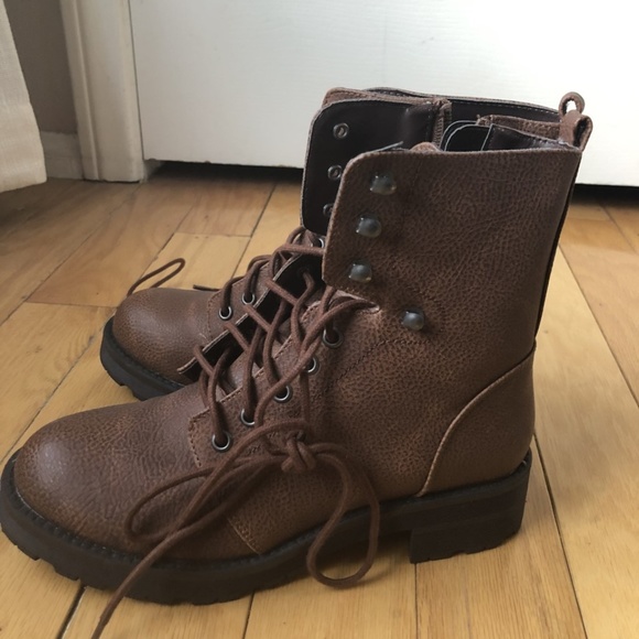 mia indigo combat boots